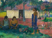 Why Are You Angry No Te Aha Oe Riri? 1896 By Paul Gauguin