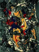 Number 3 1948 By Jackson Pollock (Inspired By)
