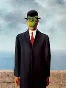 The Son of Man By Rene Magritte