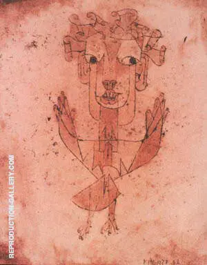 Angelos Novus 1910 By Paul Klee
