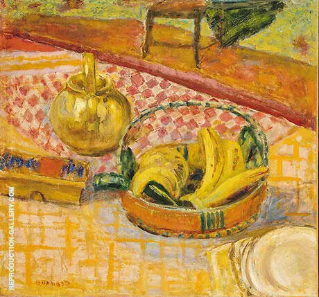 Basket of Bananas By Pierre Bonnard