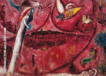 Song of Songs III By Marc Chagall