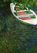 The Boat 1887 By Claude Monet