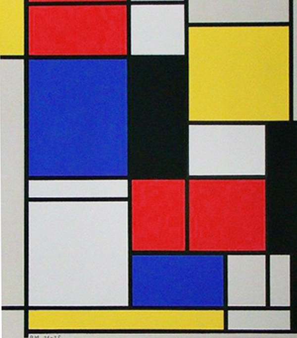 Tableau II by Piet Mondrian | Oil Painting Reproduction