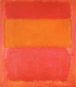 Orange, Red Yellow 1956 By Mark Rothko (Inspired By)