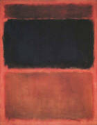 Tan and Black on Red By Mark Rothko (Inspired By)
