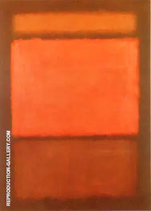 Number 14 1963 By Mark Rothko (Inspired By)