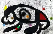 The Laughing Mole 1975 By Joan Miro