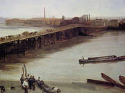 Brown and Silver: Old Battersea Bridge 1859 By James McNeill Whistler