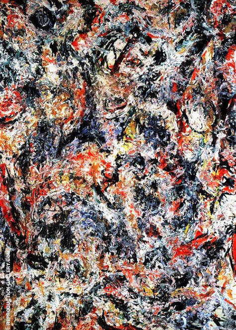 Scent 1955 by Jackson Pollock (Inspired By) | Oil Painting Reproduction