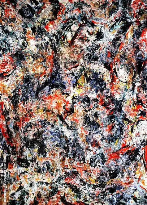 Scent 1955 By Jackson Pollock (Inspired By)