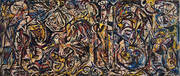 There were Seven in Eight 1945 By Jackson Pollock (Inspired By)