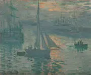 Sunrise Marine 1873 By Claude Monet