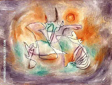 Howling Dog By Paul Klee