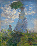 Madame Monet and her Son 1875 By Claude Monet
