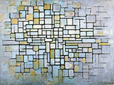 Composition No. II Line and Color 1913 By Piet Mondrian