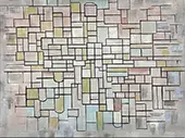 Composition No. II Line and Color 1913 By Piet Mondrian