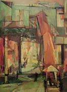 Chatham Square 1948 By Franz Kline