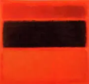 No. 36 Black Stripe 1958 By Mark Rothko (Inspired By)