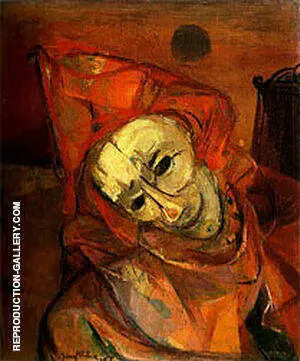 Red Clown 1947 By Franz Kline