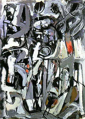 The Bridge 1951 By Franz Kline
