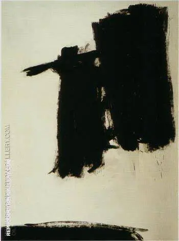 Untitled 1960 By Franz Kline