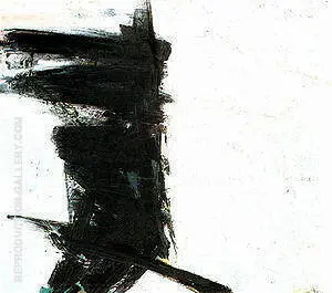 Untitled 1959 By Franz Kline