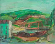 Pennsylvania Landscape 1948-49 By Franz Kline