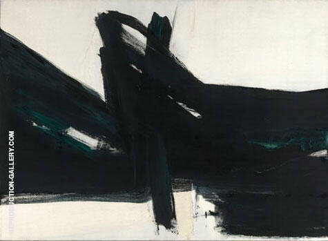 Ravenna 1961 by Franz Kline | Oil Painting Reproduction