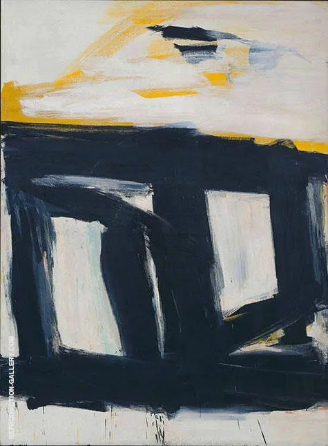 Zinc Door 1961 By Franz Kline