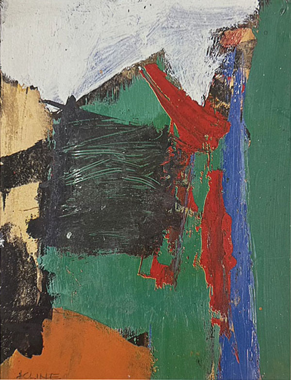 Lester 1959 by Franz Kline | Oil Painting Reproduction