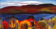 Lake George Autumn 1927 By Georgia O'Keeffe