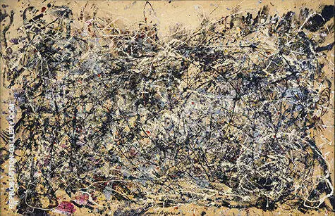 Number 1 1948 also known as 27 By Jackson Pollock (Inspired By)