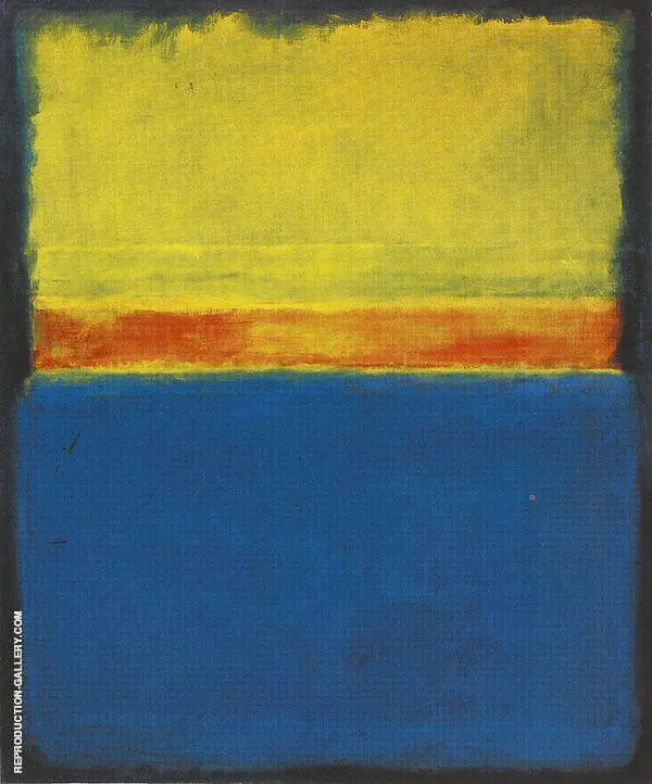 No 2 Blue Red and Green 1953 By Mark Rothko (Inspired By)