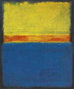 No 2 Blue Red and Green 1953 By Mark Rothko (Inspired By)