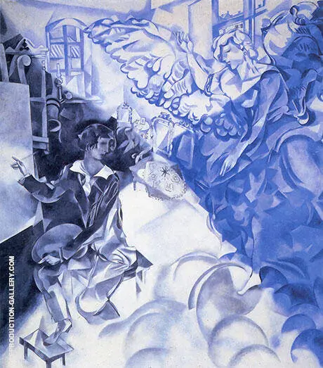 The Apparition By Marc Chagall