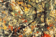 No 8 1949 Detail By Jackson Pollock (Inspired By)