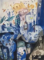 The First Days of Spring c1922 By Salvador Dali