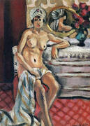 Nu Au Turban Henriette By Henri Matisse