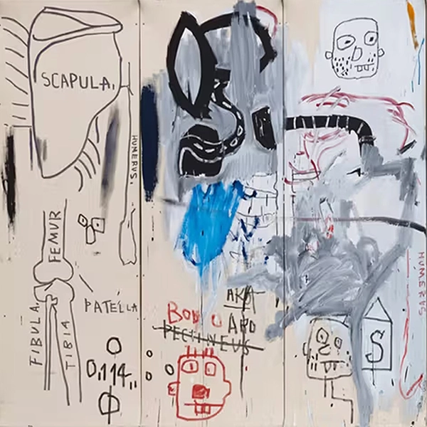 The Dutch Settlers Part I By Jean Michel Basquiat