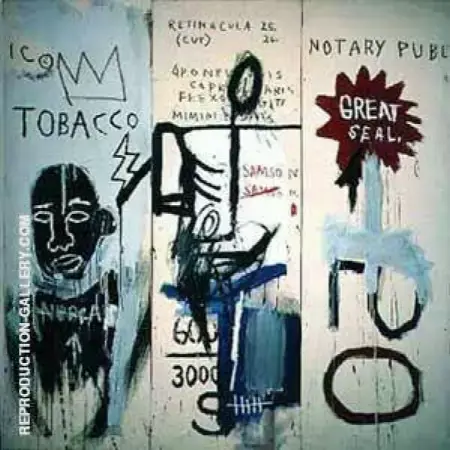 The Dutch Settlers Part III By Jean Michel Basquiat