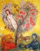 La Branche 1976 By Marc Chagall