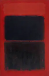 Light Red Over Black 1957 By Mark Rothko (Inspired By)
