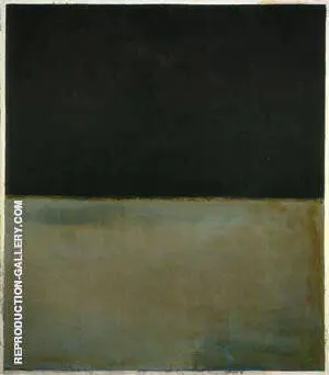 1969 Untitled Black on Gray By Mark Rothko (Inspired By)