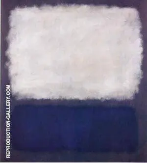 Blue and Gray 1962 By Mark Rothko (Inspired By)