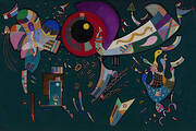 Around the Circle 1940 By Wassily Kandinsky