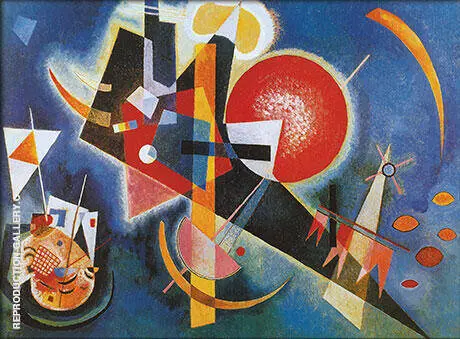 In Blue 1925 By Wassily Kandinsky