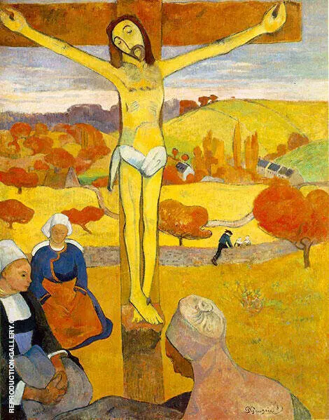 The Yellow Christ By Paul Gauguin