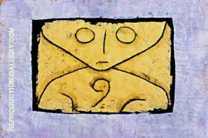 Letter Ghost by Paul Klee | Oil Painting Reproduction