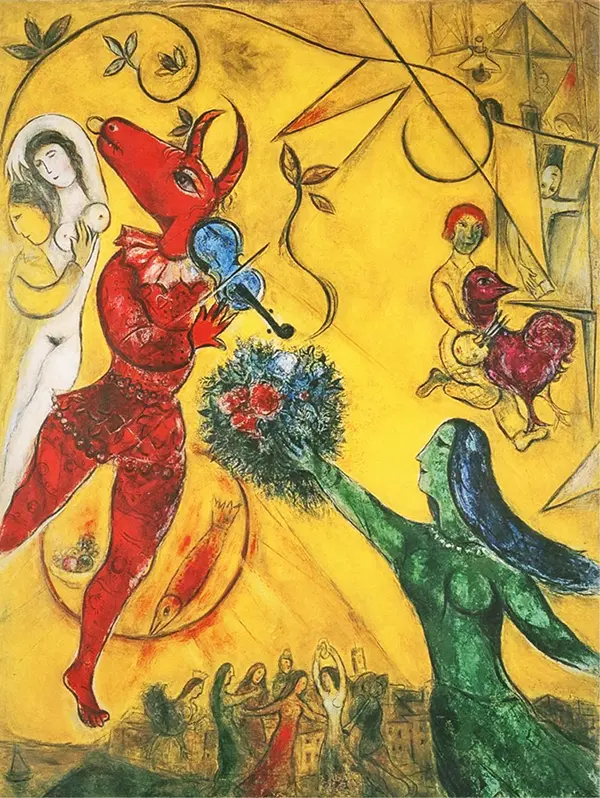 La Danse 1950 By Marc Chagall